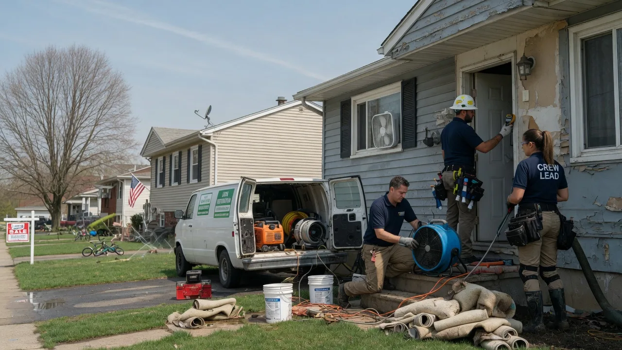 Flood Cleanup in Encino, TX near me